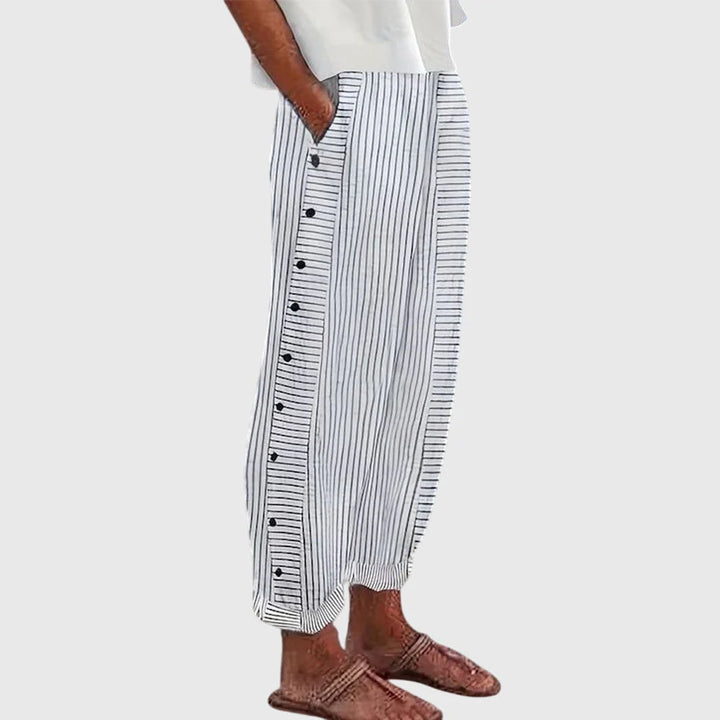 Brenda | Stylish Button Pants