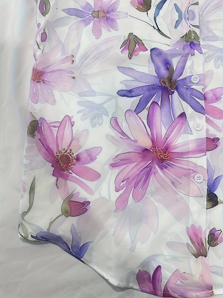 Caroline | Floral Blouse