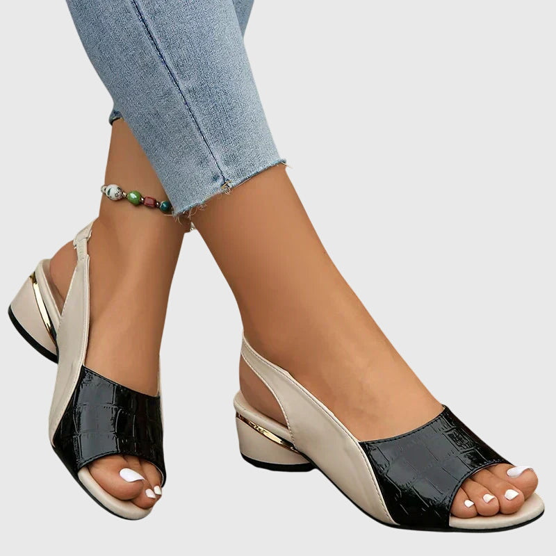 Whitney | Elegant Leather Sandals