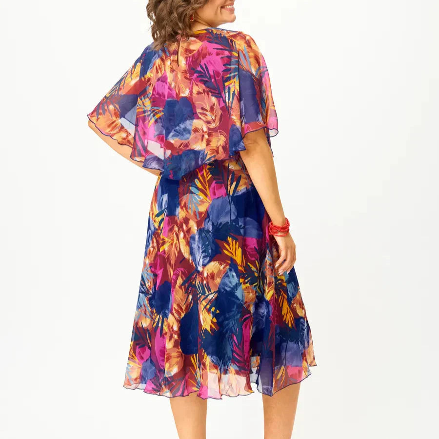 Rosie | Flattering Chiffon Dress