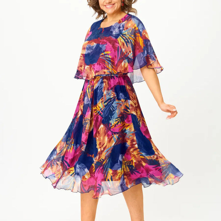 Rosie | Flattering Chiffon Dress