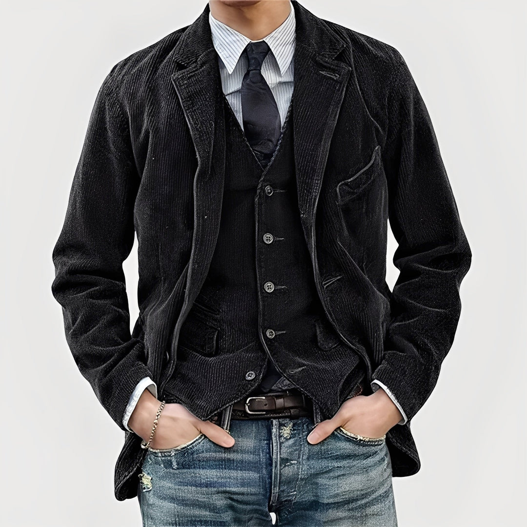 Carlo - Vintage Jacket and Vest Set