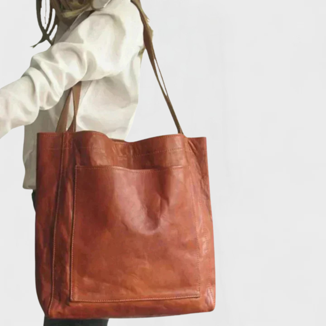 Joan | Classic Leather Tote