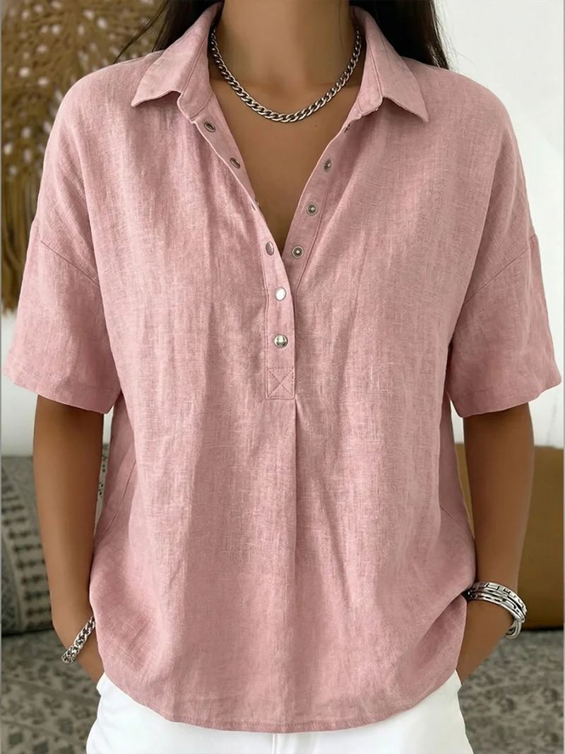 Avery | Button Front Blouse