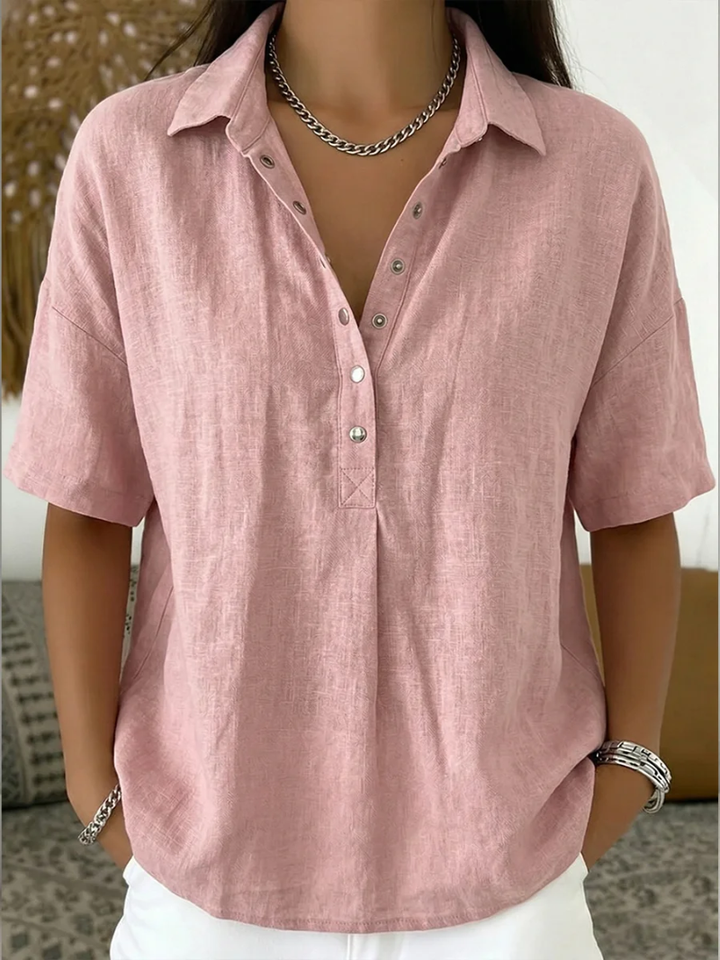 Avery | Button Front Blouse