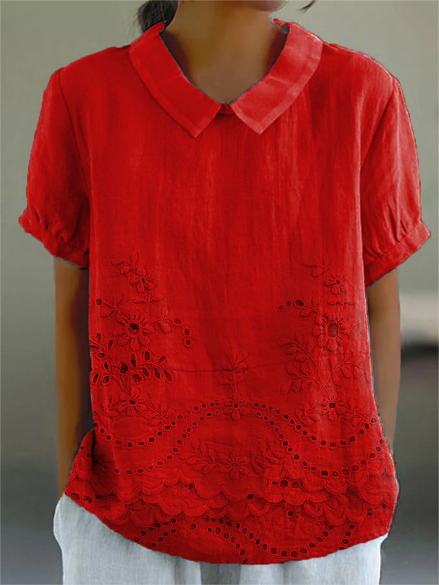 Lily | Floral Blouse