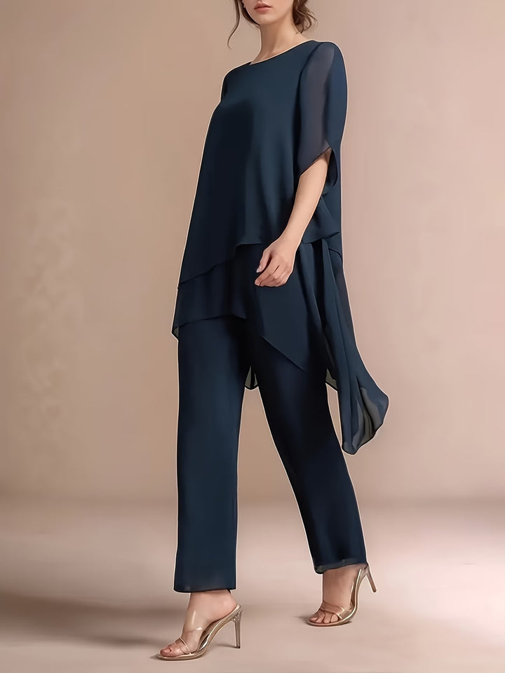 Ashley | Elegant Chiffon Set