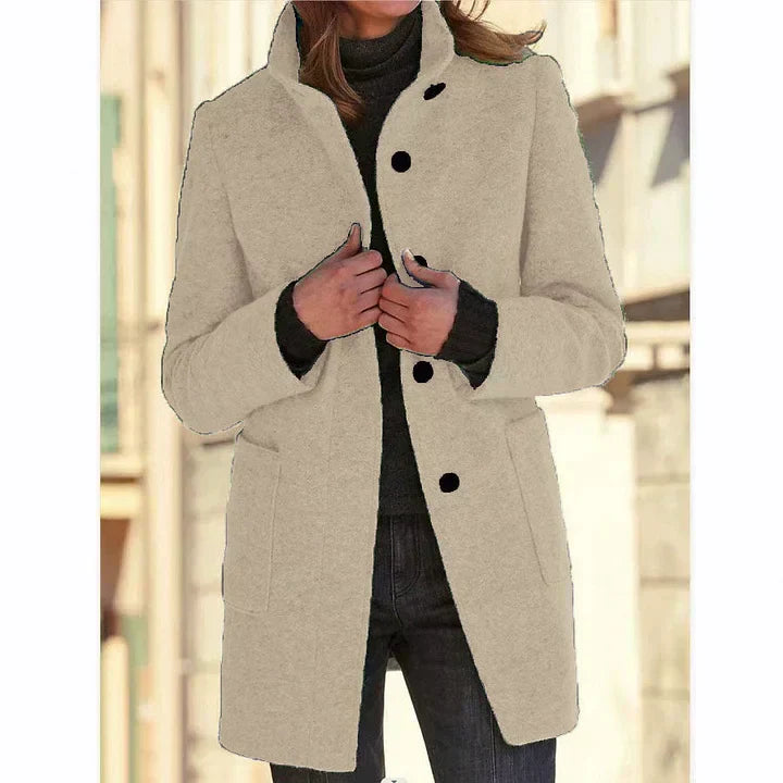 Jannia – Classic Coat with Everyday Elegance