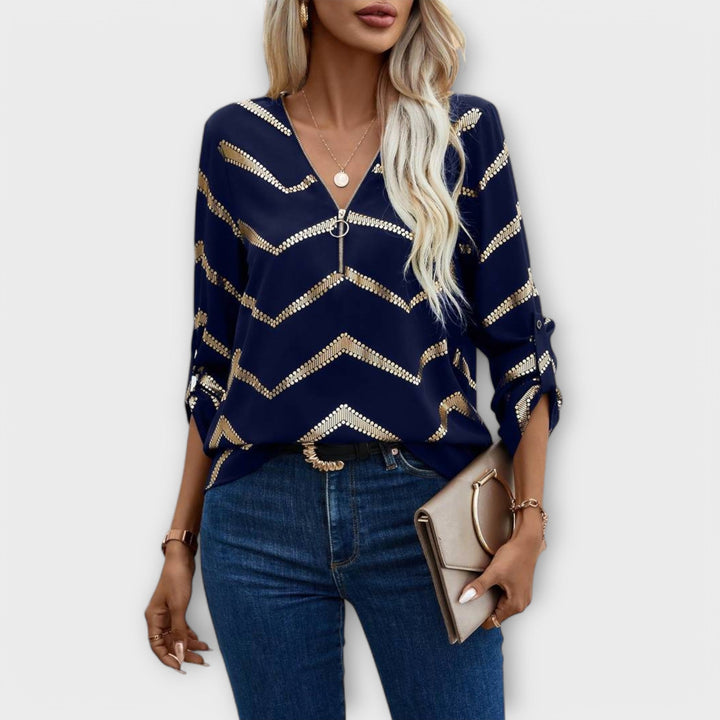 Emma - Classic blouse with an elegant design