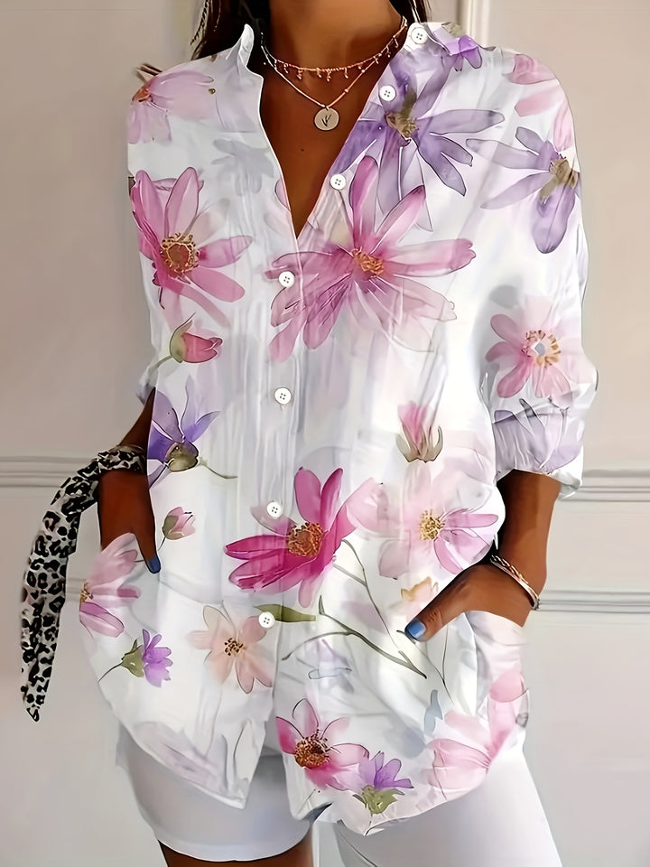 Caroline | Floral Blouse