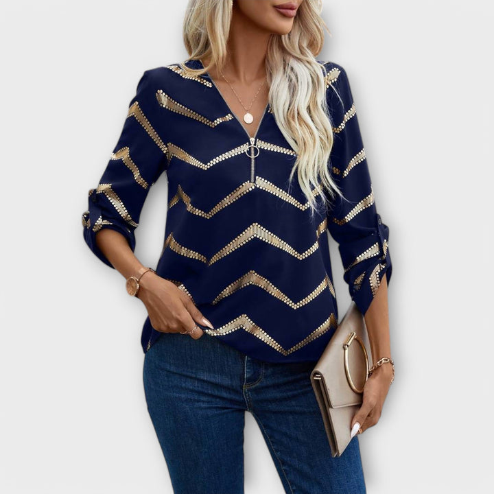 Emma - Classic blouse with an elegant design