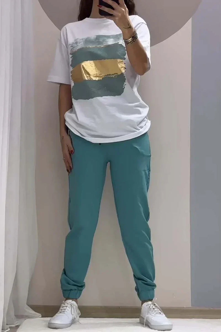 Helyssa | Top and Pants Two Piece Set