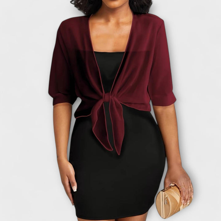 Olivia - Open front blouse