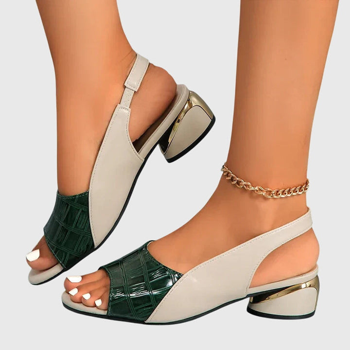 Whitney | Elegant Leather Sandals