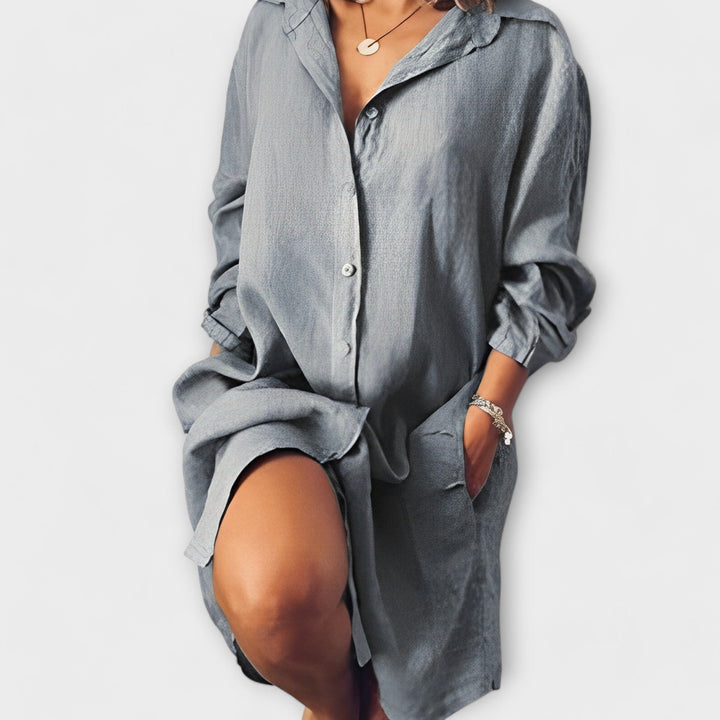 Casual linen blouse
