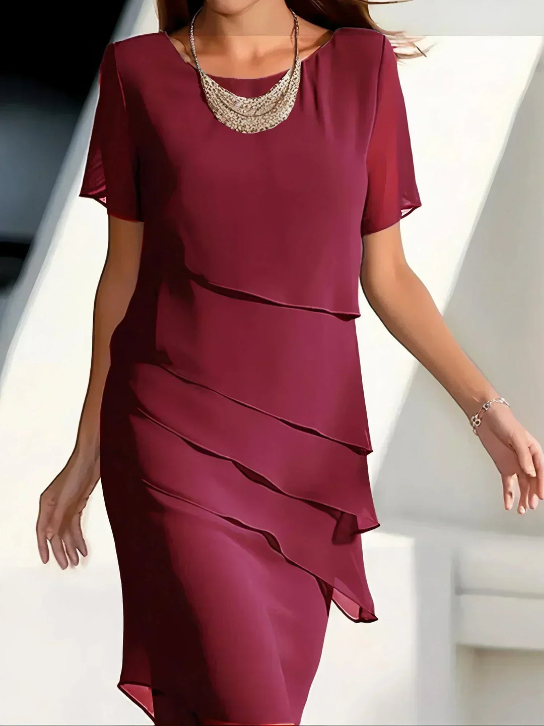 Barbara | Elegant Layered Dress