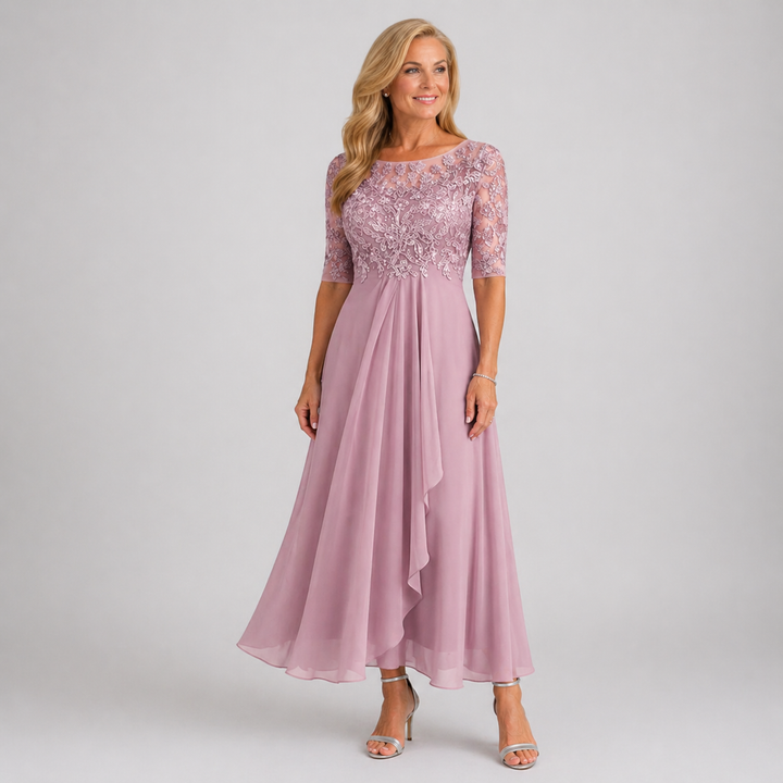 Maria | Elegant Chiffon Dress