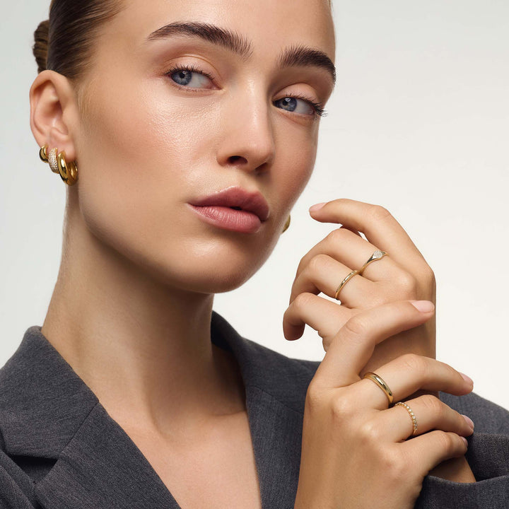 Raquienne | Midi Ring 18k Gold