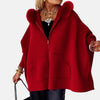 Minerva – Casual Hooded Coat with Fur Collar