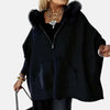 Minerva – Casual Hooded Coat with Fur Collar