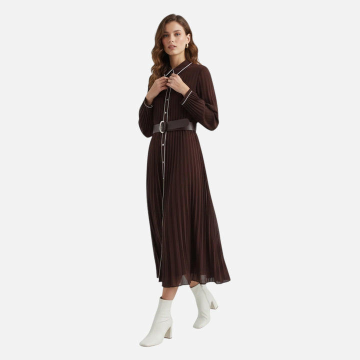 Olivia | Chiffon Midi Dress