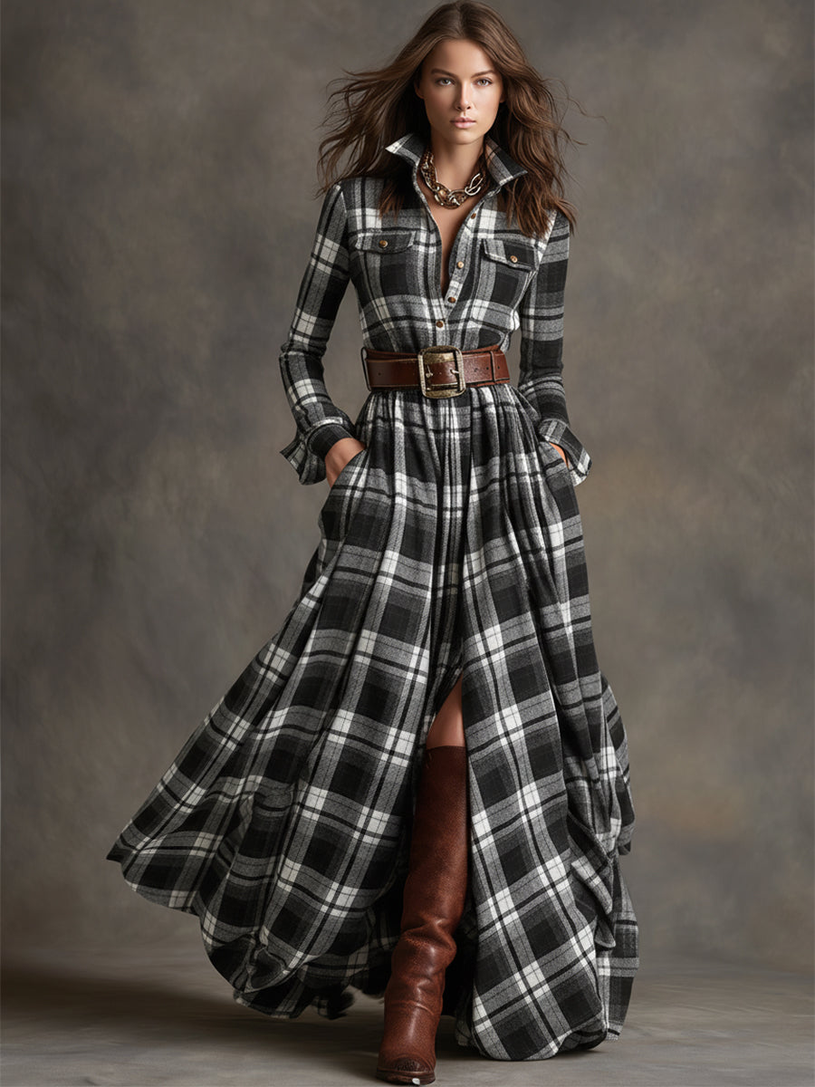 Alice | Belted Shirt Dress