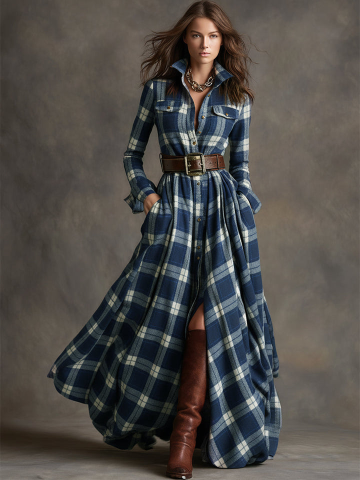 Alice | Belted Shirt Dress