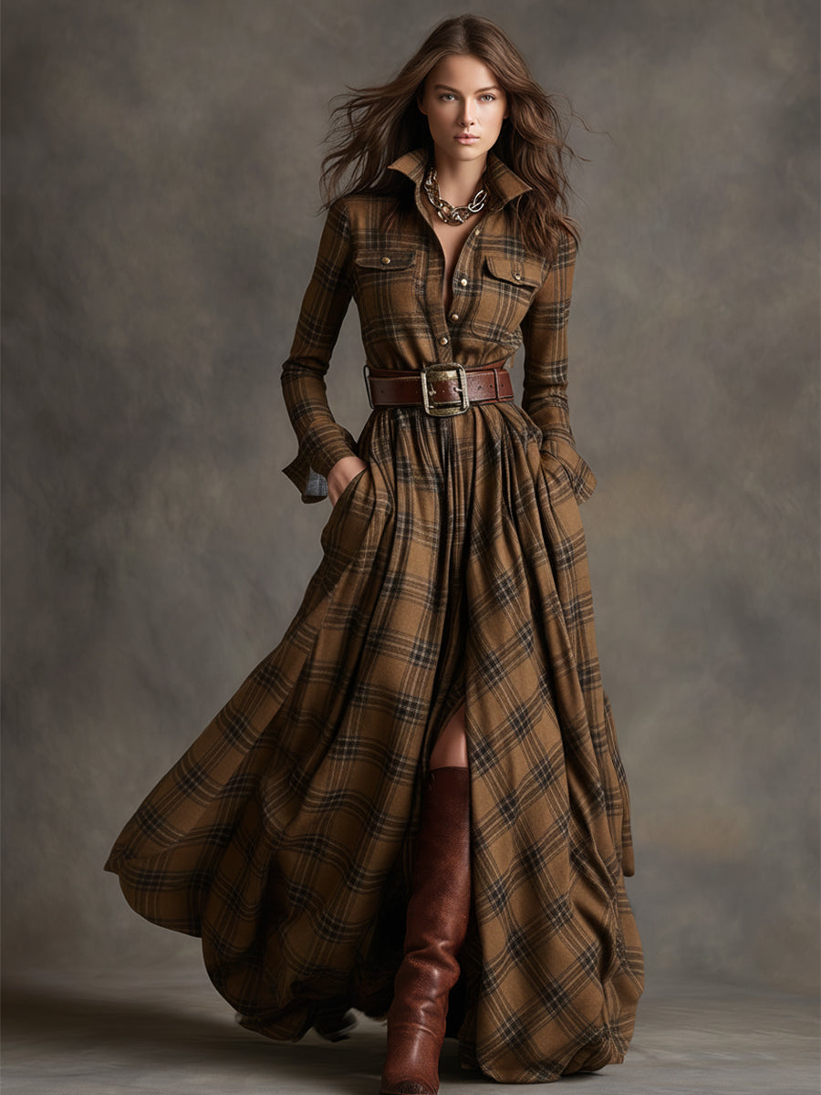 Alice | Belted Shirt Dress