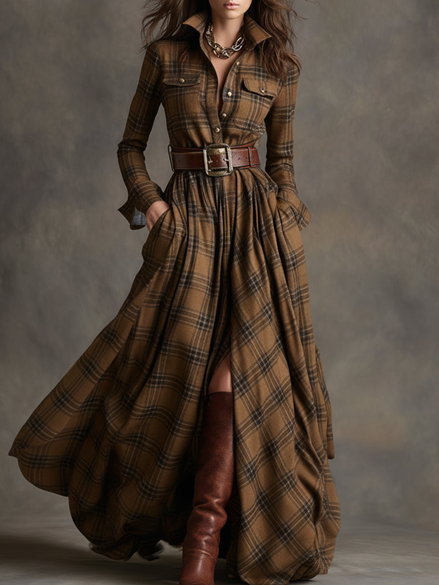 Alice | Belted Shirt Dress