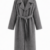 Caith – Elegant Belted Long Coat
