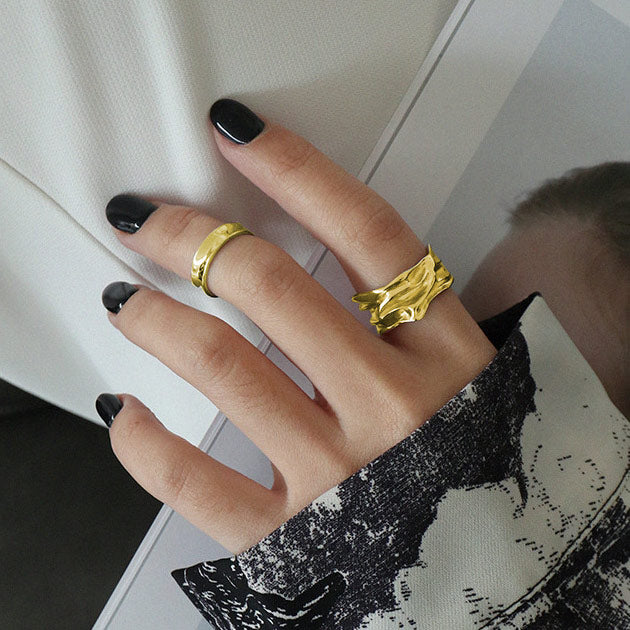 Jaylinette | Big Ring 18K Gold