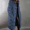 Carine - Elegant Longline Knit Coat