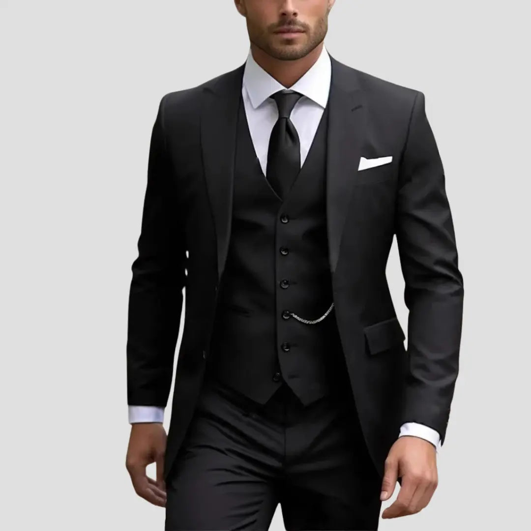 HARRINGTON OXFORD | SLIM FIT THREE-PIECE SUIT FOR MEN