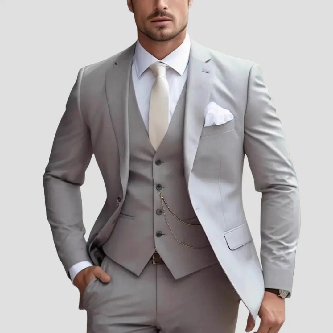 HARRINGTON OXFORD | SLIM FIT THREE-PIECE SUIT FOR MEN