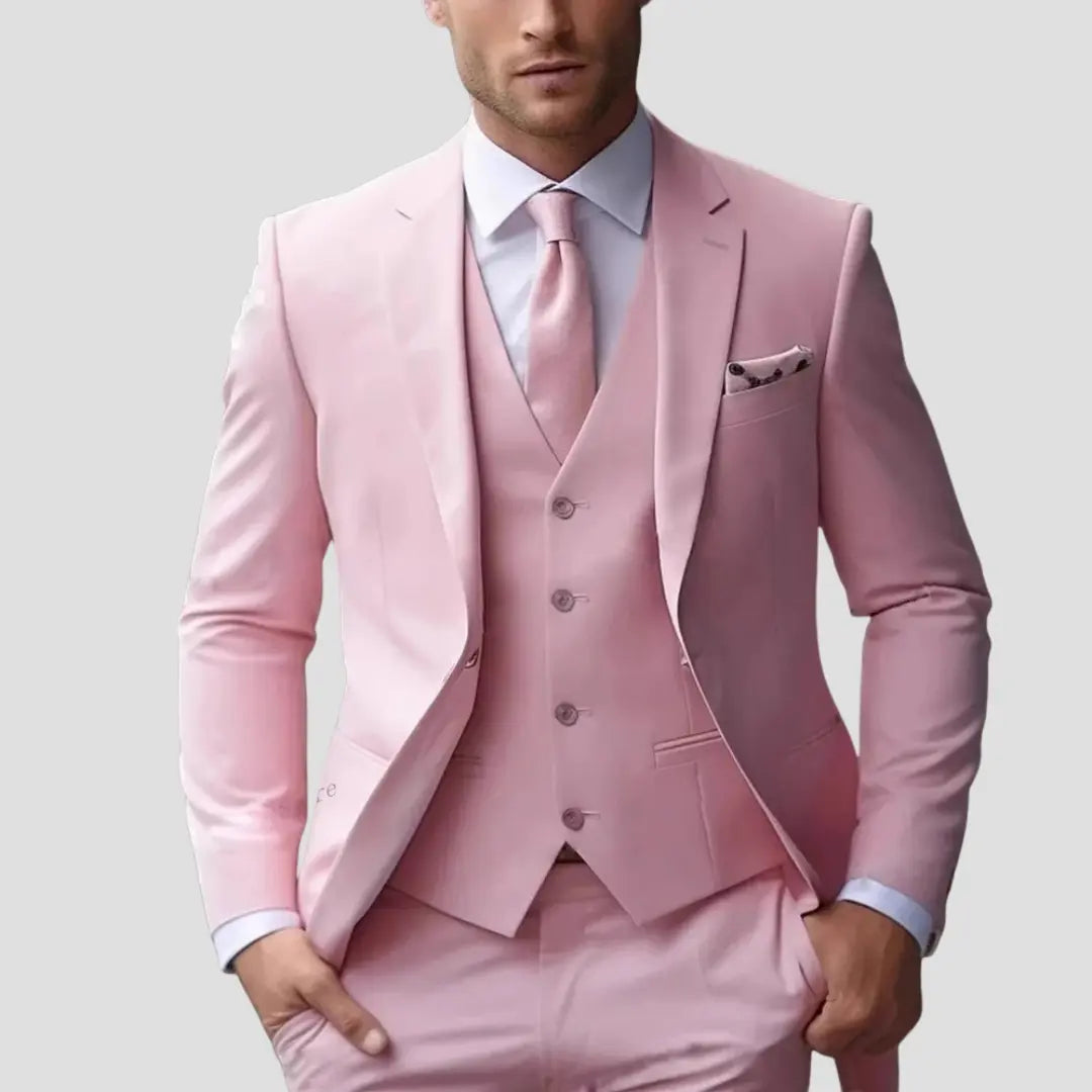 HARRINGTON OXFORD | SLIM FIT THREE-PIECE SUIT FOR MEN
