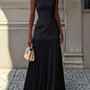 Serena | Pleated Maxi Dress