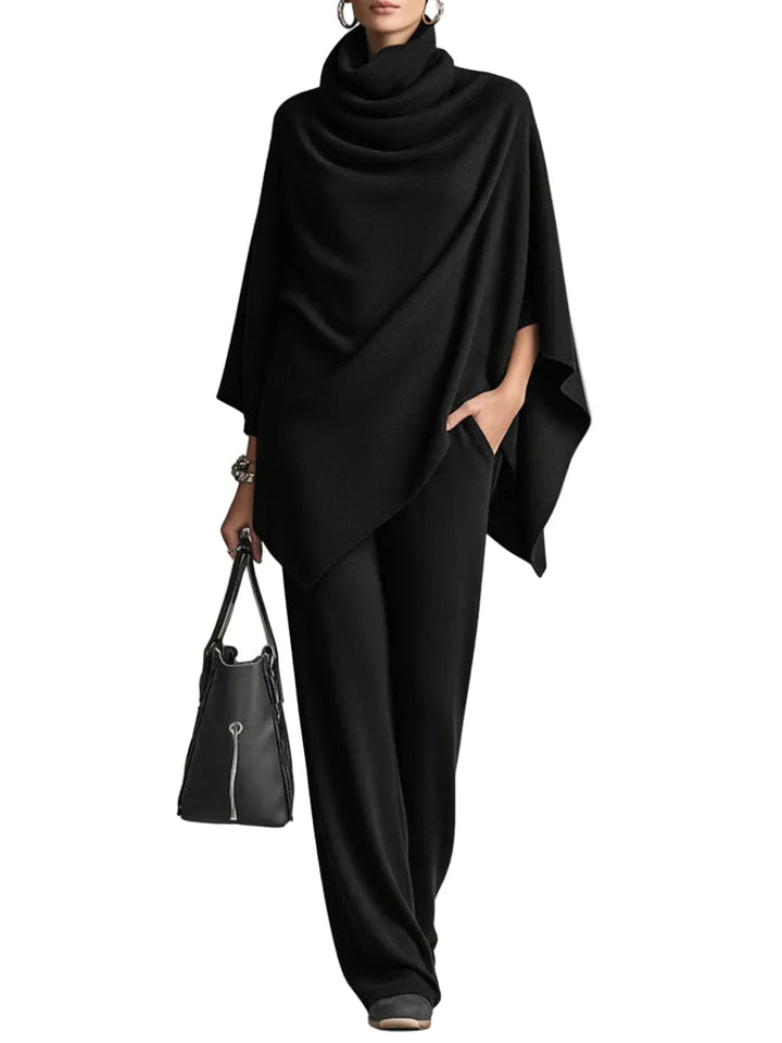 Seraphine | Elegant Drape Two-Piece Set