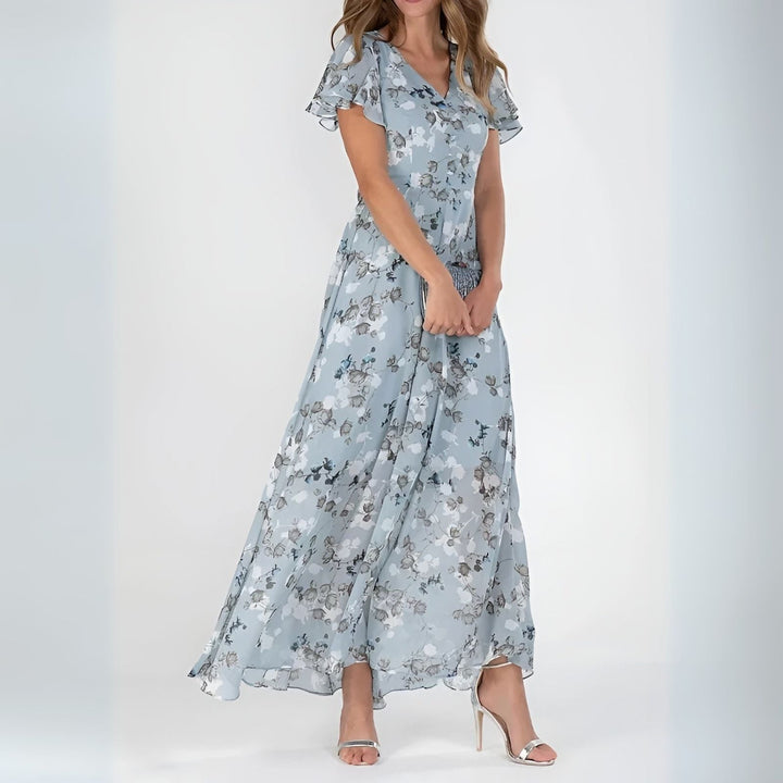 Rose | Flattering Chiffon Dress