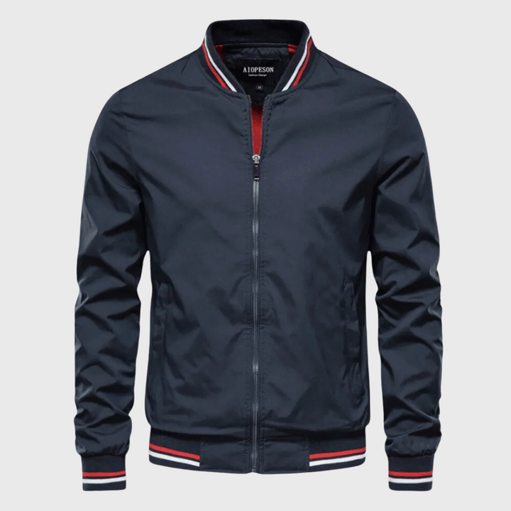 Alden – Classic Bomber Jacket with Refined Finish