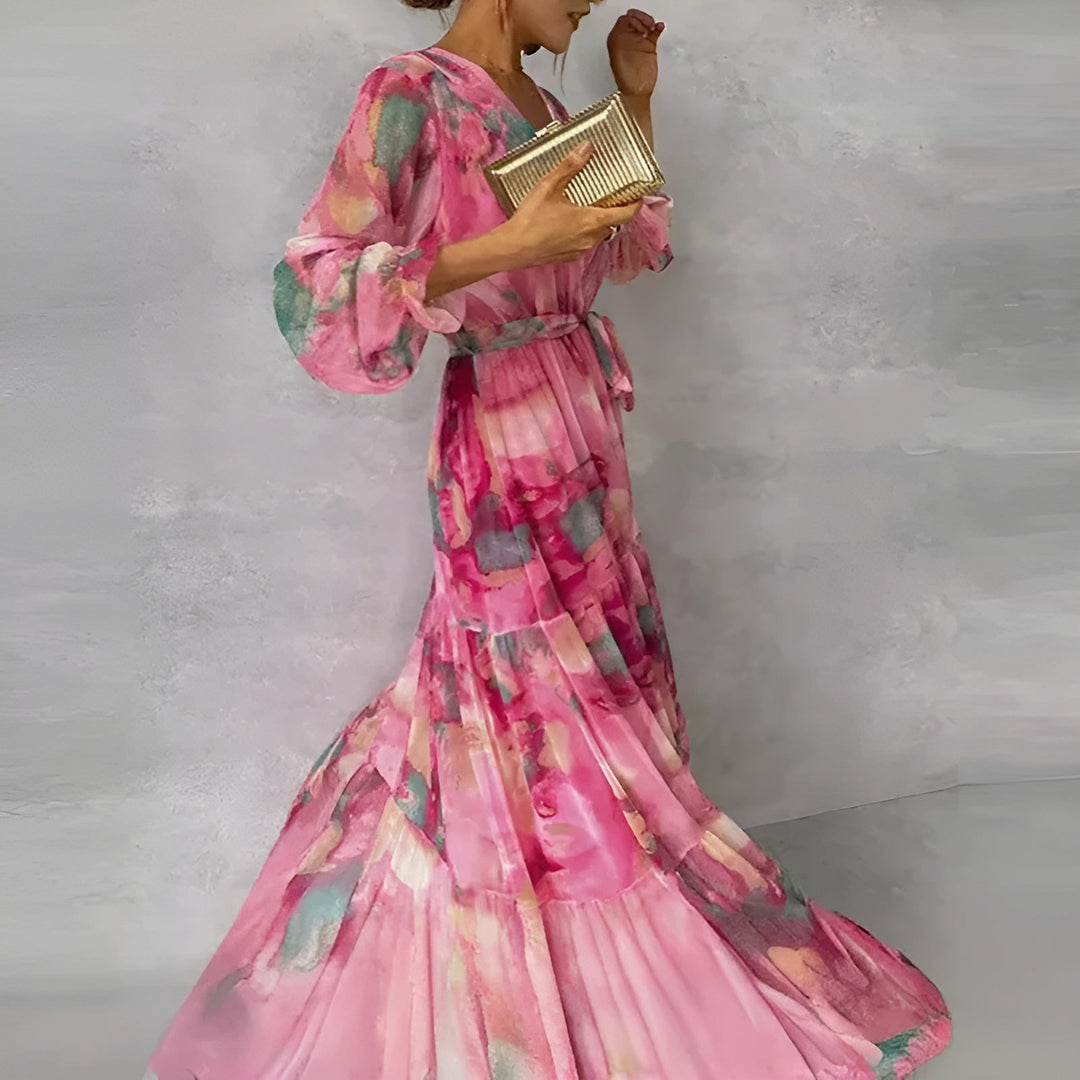 Daisy | Floral Wrap Dress