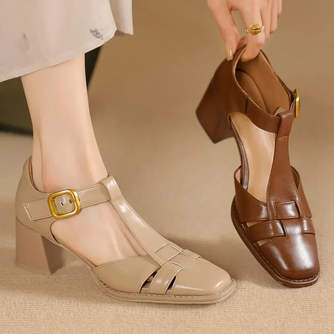 Rivera | T -Strap Pumps