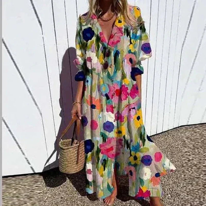 Amelia | Boho Maxi Dress