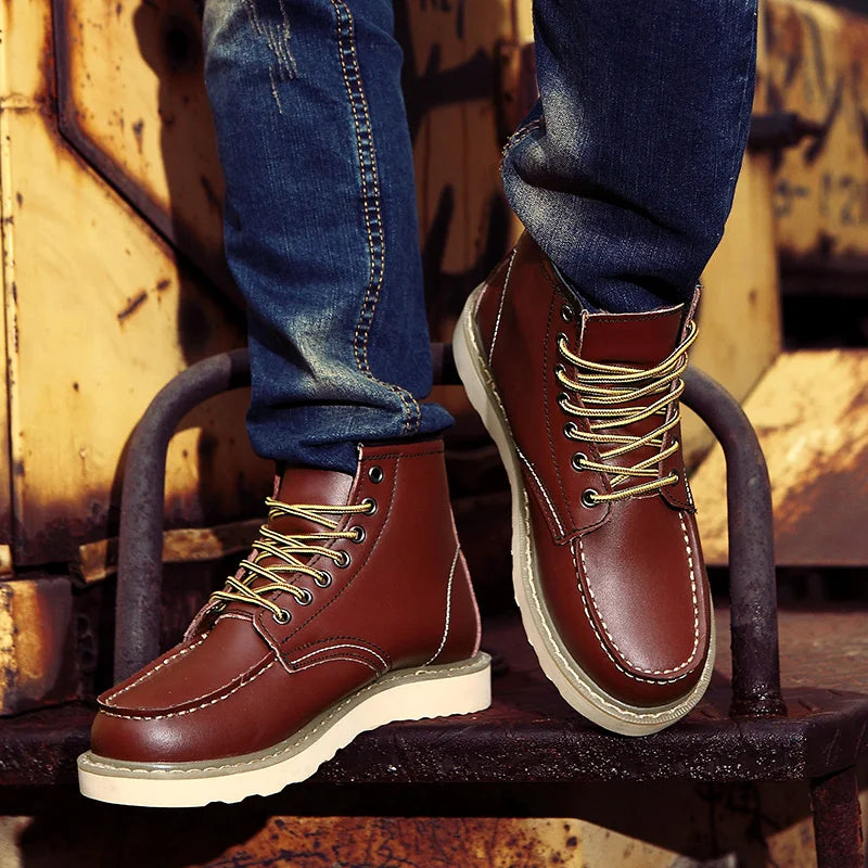 Miller – Retro Genuine Leather Boots