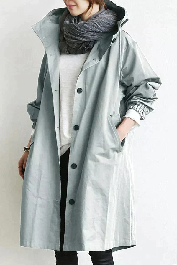 Dottie – Oversized Waterproof Trench Coat