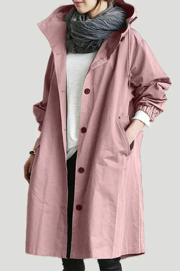 Dottie – Oversized Waterproof Trench Coat
