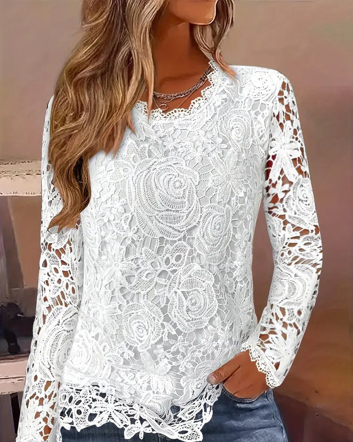 Lisa | Elegant Lace Top