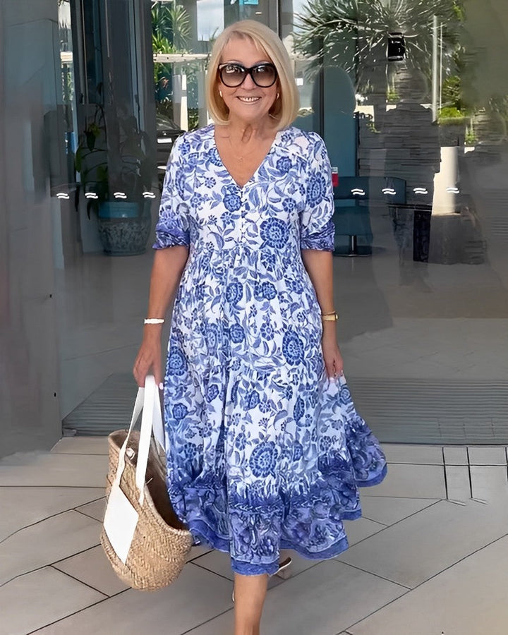 Madison | Elegant Floral Dress