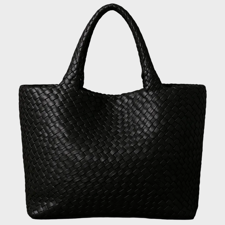 Scarlett | Woven Leather Tote