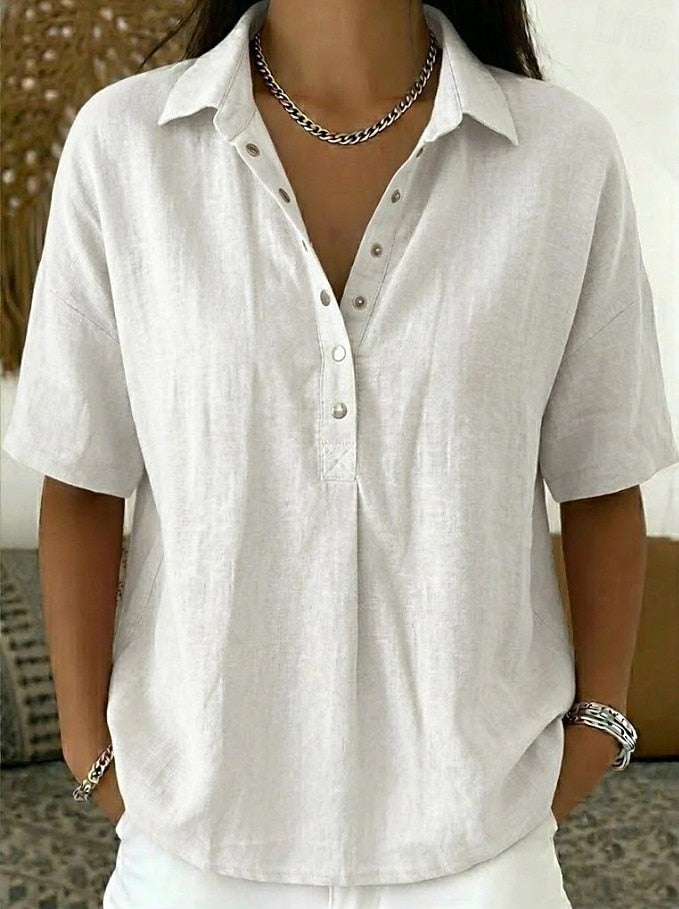 Avery | Button Front Blouse