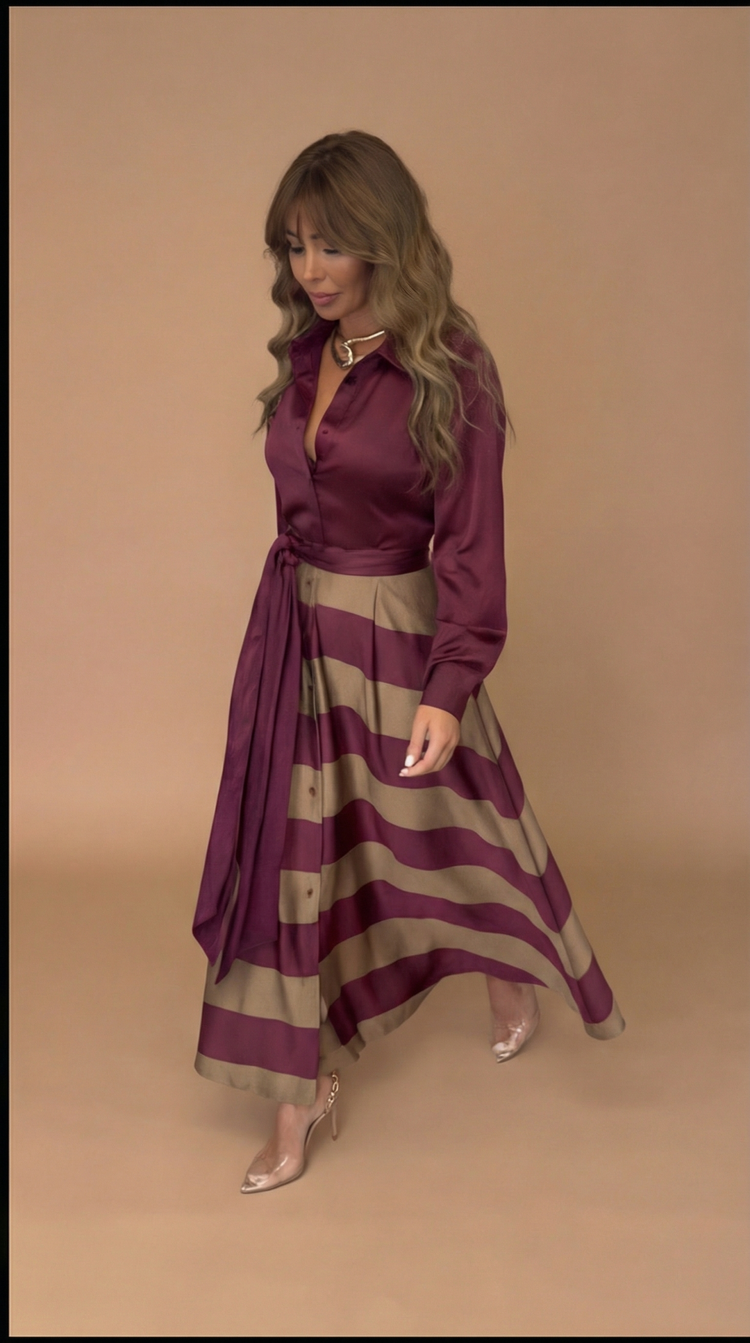 Nancy | Flattering Belted Dress